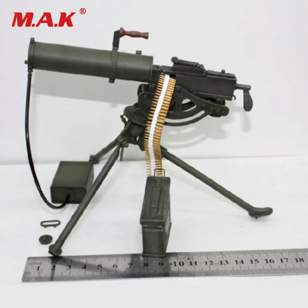 1:6 пулемет с водяным охлаждением Модель Maxim M1910 Weanpon Toys F 12 ''фигурка