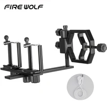 Универсальный держатель штатива FIRE WOLF с креплением 54-83 мм адаптер Охотник охотничья камера видеокамера телефон прикрепить Зрительная труба