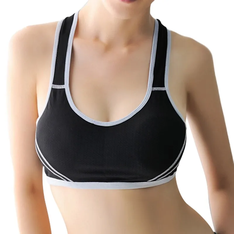 

Women Hot Shockproof Vest Push Up Padded Stretch Underwear Top Fashion Tank