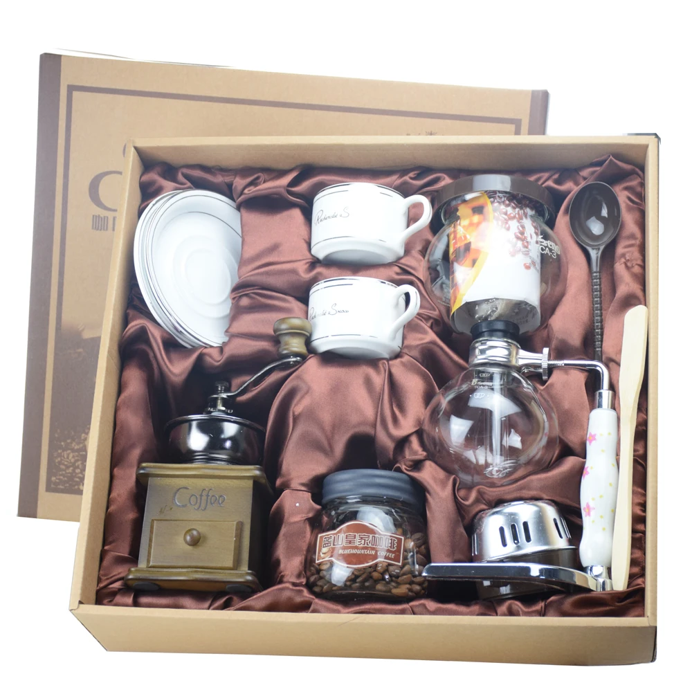 Ecocoffee Coffeeware مجموعات 300 ML القهوة سيفون القهوة اليدوية طاحونة أكواب إسبريسو الموقد أفضل الهدايا للأسرة Ecocoffee Coffeeware مجموعات 300 ML القهوة سيفون القهوة اليدوية طاحونة أكواب إسبريسو الموقد أفضل الهدايا للأسرة