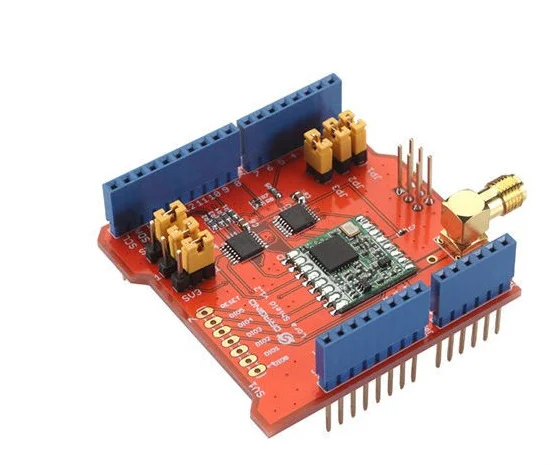 Быстрая бесплатная доставка 868 МГц/433 МГц дальний трансивер для Arduino ShieldBased на RFM95W