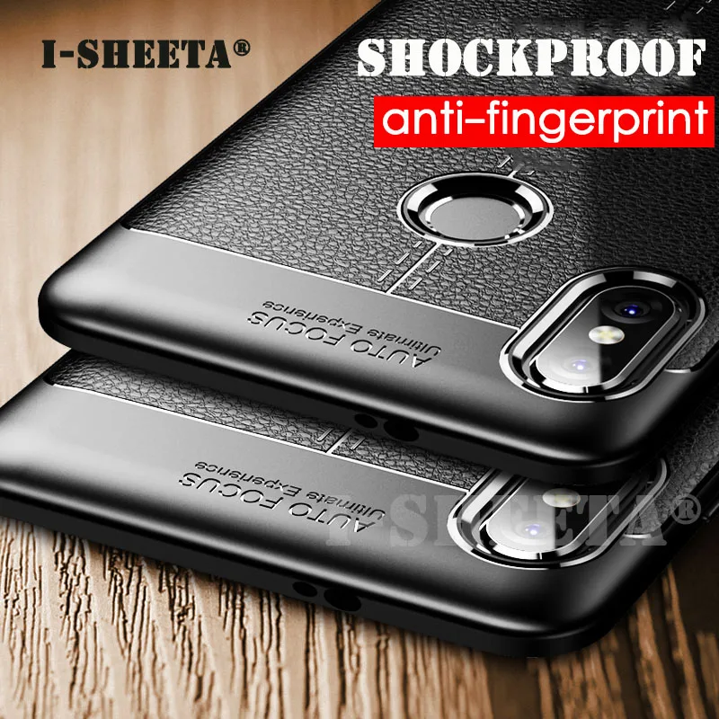 Для Xiaomi Mi Mix 2S mix2s Fundas Leater Личи Текстура мягкая резиновая ТПУ Силиконовая задняя