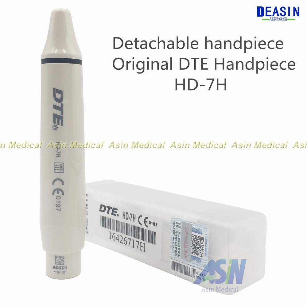 

NEW Ultrasonic scaler handle Dental Woodpecker original Detachable Handpiece HD-7H for DTE Satelec Scaler free shipping