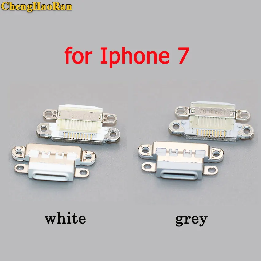 

ChengHaoRan 1pcs USB Charging Connector Socket Port Power Jack For iphone 7 i7 Mobile Phone USB Data Charger Ports