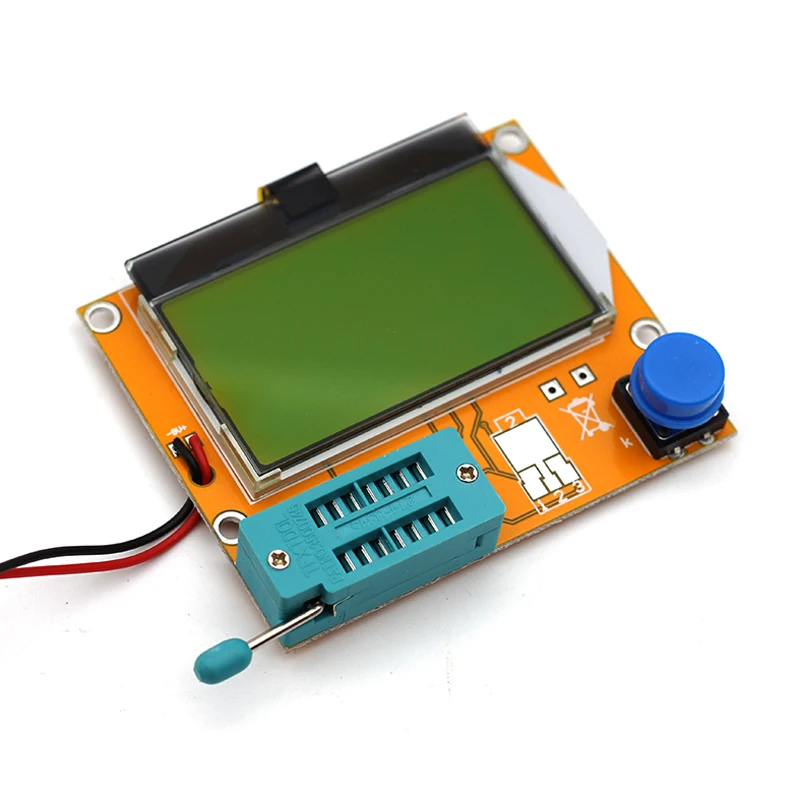 

Mega328 M328 LCR-T4 12846 LCD Digital Transistor Tester DIY Meter Backlight Diode Triode Capacitance ESR Meter MOS/PNP/NPN L/C/R