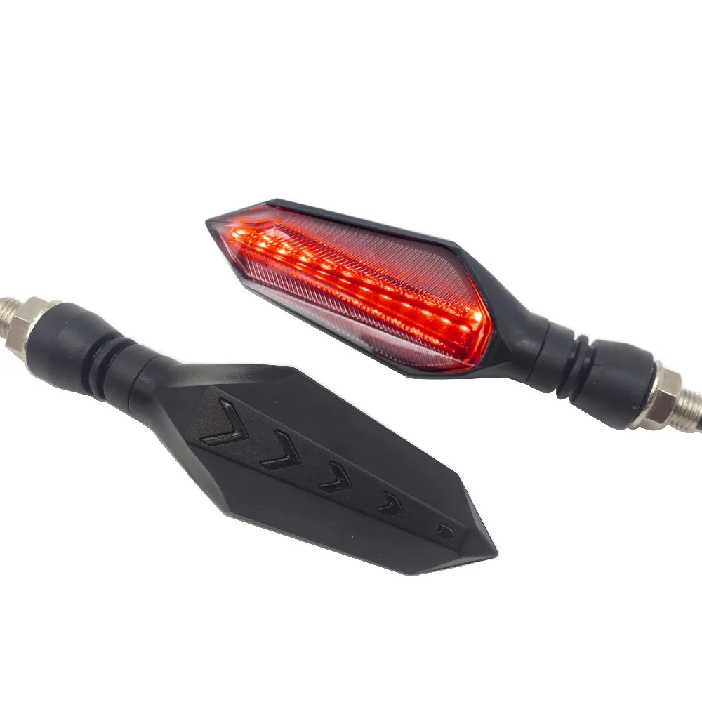 

LED Motorcycle Turn Signal Lights Amber Indicators clignotant moto FOR yamaha raptor 700 tdm 900 benelli trk502 honda cb 500