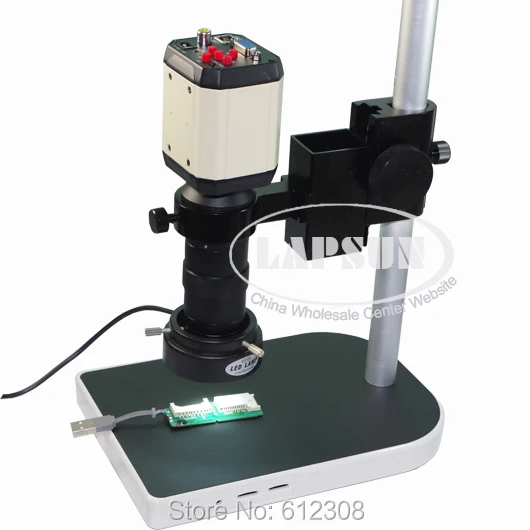 3in1 2.0mp Hd Adjustable Industry Industrial Microscope Camera Set Vga