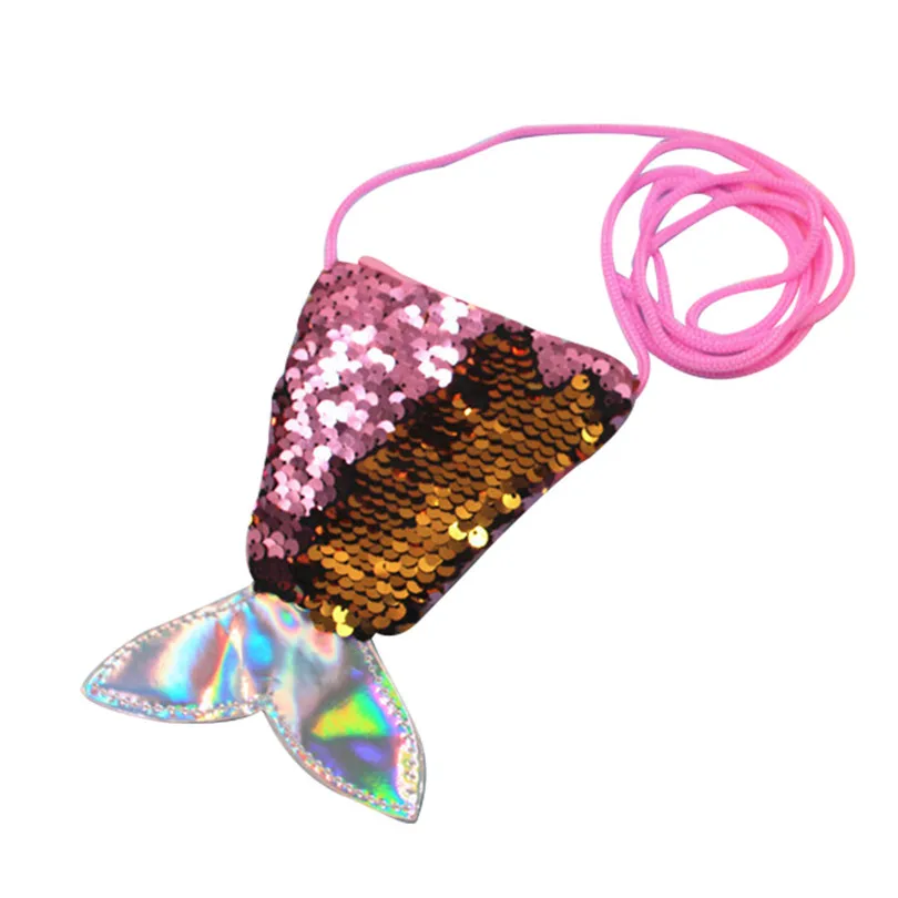Sequins HandBag Cosmetic Coin Purse 4pc Women Girls Fashion Double Color Shiny Sequins Storage Bag Purse Coin Pouch  (1)