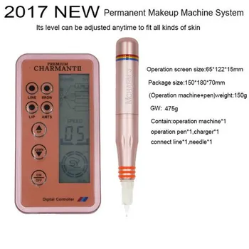 

Electric Digital Tattoo Machines Permanent Makeup Pens For Eyebrows Lips Body Tattoo Cosmetic Kits Make Up Cartridge Needles