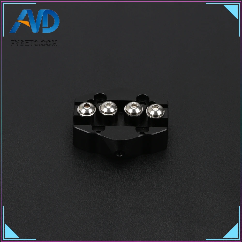 3 шт. детали для 3D принтера Black Kossel Delta Mini слайд эффектор|Детали и аксессуары