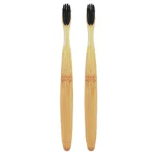 Зубная щетка 10 шт./компл. многоцветная натуральная Защита окружающей среды отбеливание зубов бамбуковая ручка Мягкая зубная щетка Профессиональная May9