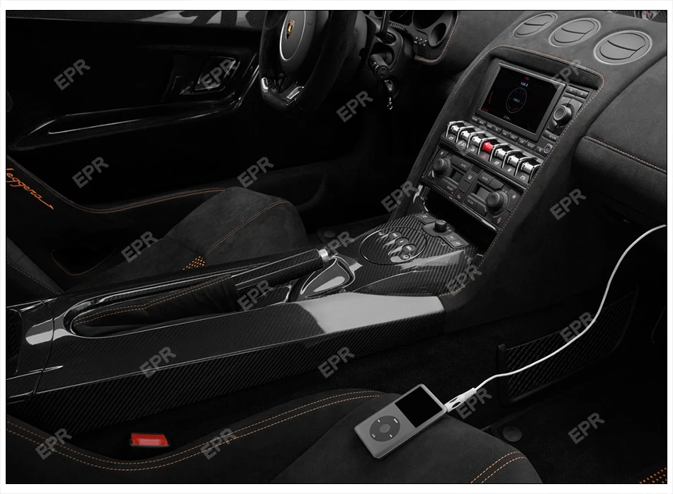 Для Lamborghini Gallardo LP570-4 2011 карбоновое волокно Шестерня лоток(замена) наборы кузова LP570 тюнинг отделка аксессуары для интерьера