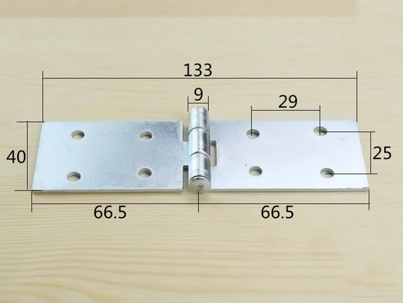 De hierro galvanizado solapa bisagras Flip muebles accesorios de Hardware bisagra plegable caja de madera Tabla de bisagra
