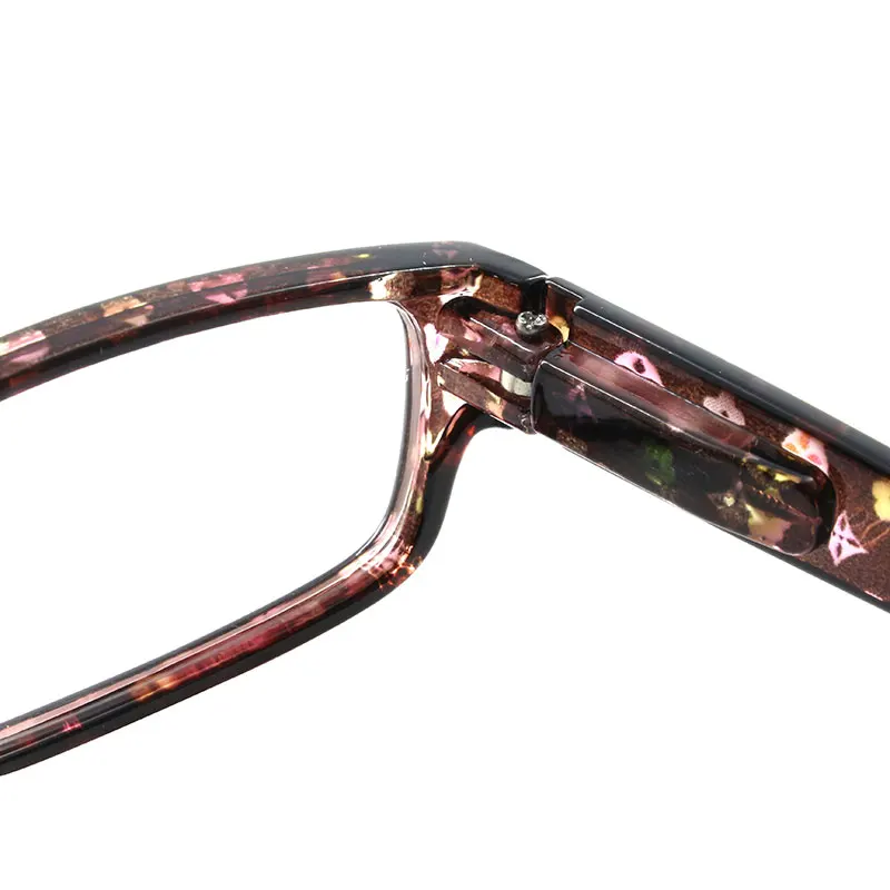 Gmei оптический стильный из ацетатной ткани, в форме цветка шаблон полный обод очки оправы для женщин по рецепту очки T8121