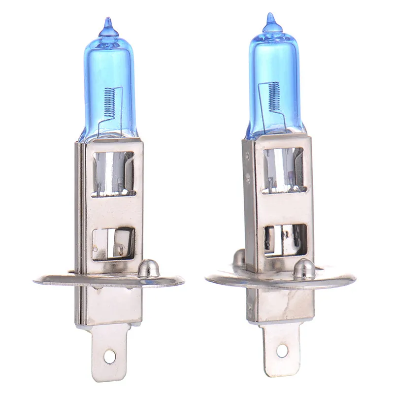 2Pcs H1 Halogen Bulb Super Bright White Fog Lights 100W 12V High Power Car Headlight Lamp Light Source Parking|h1 halogen bulb|car light sourcelight