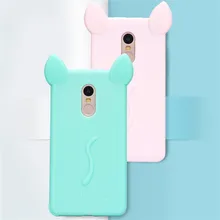 

For Xiaomi Redmi Note 4X Case 3D Cute Cartoon Cat Ear Soft Silicon TPU Back Cover Case for Xiaomi Redmi Note 4 Phone Shell Capa
