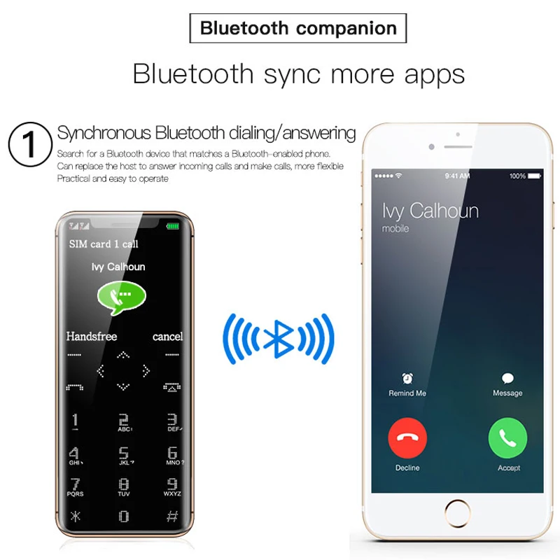 Touch Key Extra Slim Light BT Sync Dial Flashlight Recording Mp3 Small Spare Cellphone Free Case Mini Card Feature Phone Touch Key Extra Slim Light BT Sync Dial Flashlight Recording Mp3 Small Spare Cellphone Free Case Mini Card Feature Phone