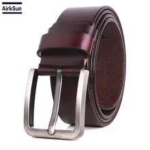 2017 Newest designer belts men high quality genuine leather belt man fashion strap male cowhide belts for men jeans cow leather