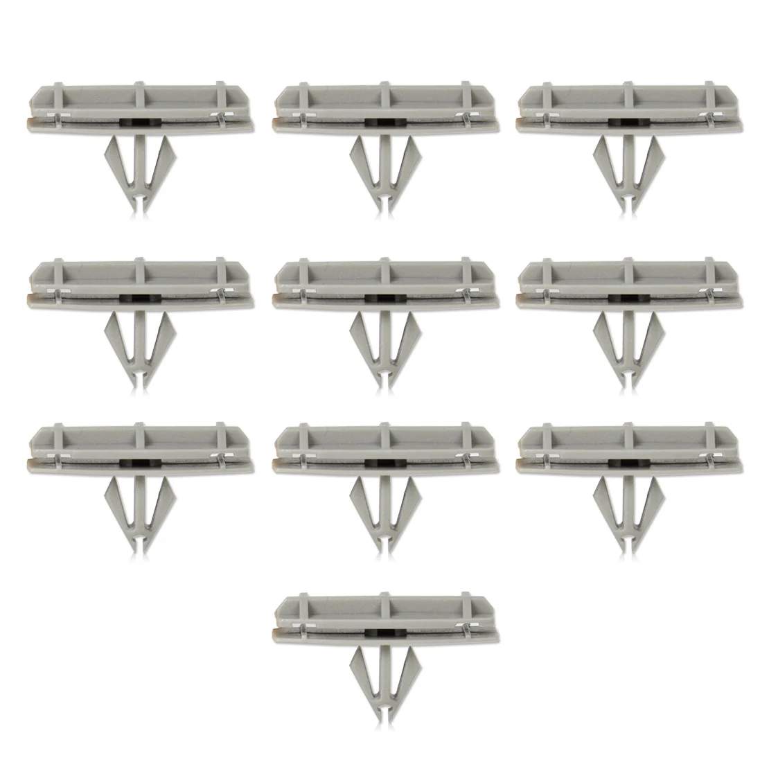 beler 50x Gray Fender Flare Moulding Clips For Jeep Liberty Wrangler