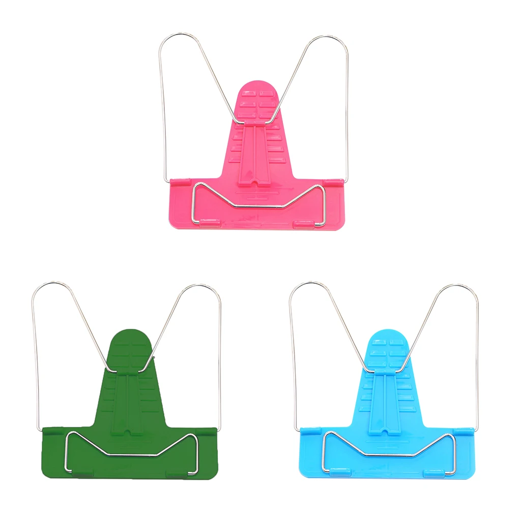 

Portable Foldable Reading Adjustable Angle Reading Book Stand Document Holder