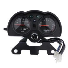 Мотоцикл инструмент Защита от солнца спидометр тахометр Калибр метр DC 12 В водонепроницаемый спидометры для Универсальный мотоцикл
