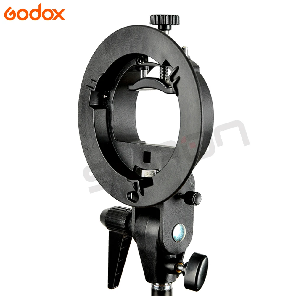 Godox 40x40 см вспышка Speedlite софтбокс + s образный кронштейн Bowens крепление комплект с 2 м