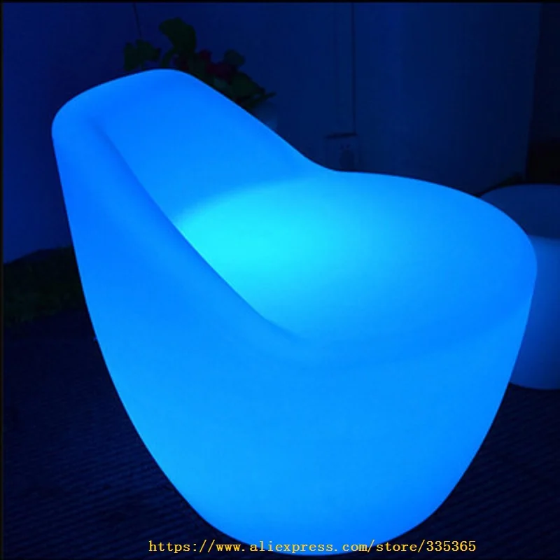 Уличный бассейн RGB светодиодный стул светильник с дистанционным управлением и