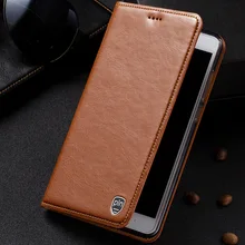 For Xiaomi Max 2 Case High Quality Genuine Leather Flip Stand Cover Mobile Phone Bag For Mi Max2 MiMax 2 Mmax2 6.44″ + Free Gift