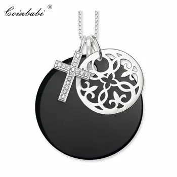 

Necklace Ornament Cross Trendy Gift For Women & Men, Thomas Style Soul Jewelry TS 925 Sterling Silver Fashion Jewelry Wholesale