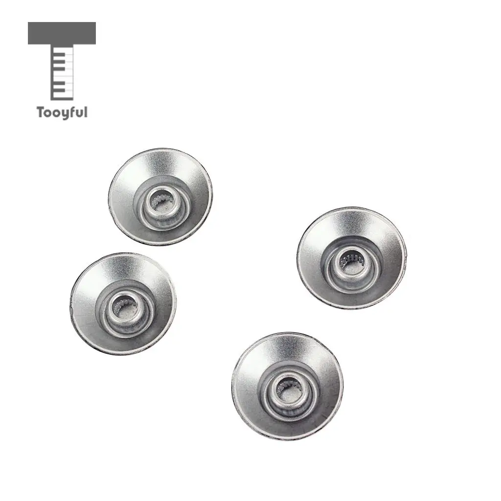 Tooyful 4pcs Guitar Speed Control Knobs Top Hat Knobs for LP Electric Guitar Replacement
