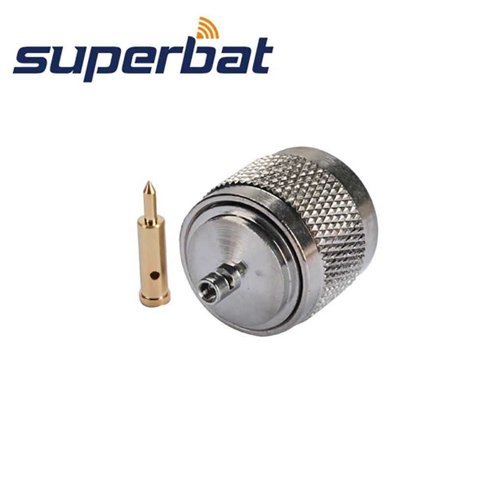 Male Straight RF Coaxial Connector for Semi Rigid Cable RG405