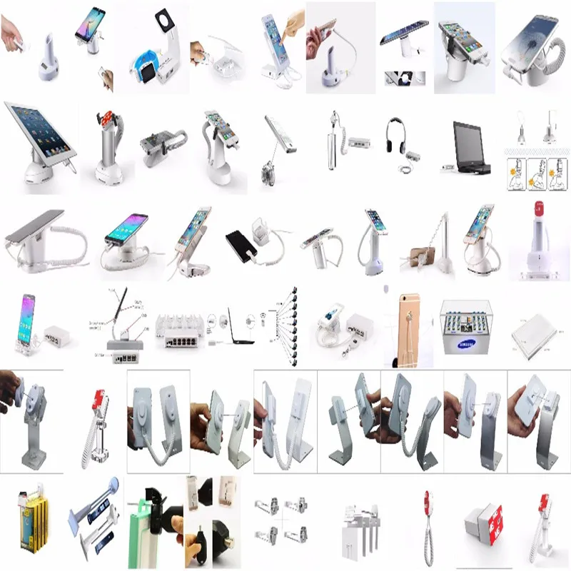 

Mobile Phone Tablet Laptop Camera Smartwatch Retail Store Security Protection Alarm EAS System Display Holder Kit