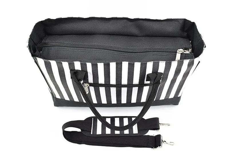 CROAL CHERIE 411530cm Striped Mummy Baby Diaper Bags Stroller Handbags For Moms Maternity Changing Nappy Bag Organizer (22)