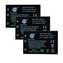 DSTE 3 шт DB-L50 аккумуляторная батарея для SANYO VPC-WH1 VPC-TH1