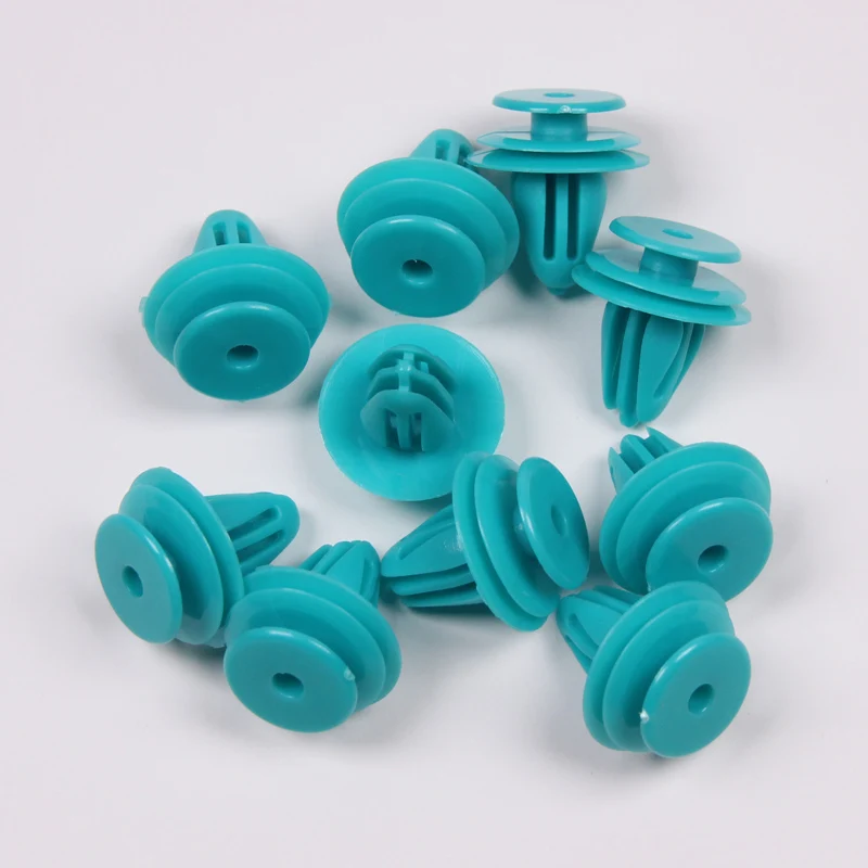 

50Pcs 9.7MM Hole Auto Car Door Trim Panel Plastic Rivet Retainer Clip Fastener