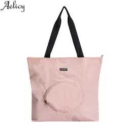 Aelicy 2019 модные женские туфли открытый Crossbody сумки на плечо Ёмкость складной Водонепроницаемый сумка для хранения холст сумка