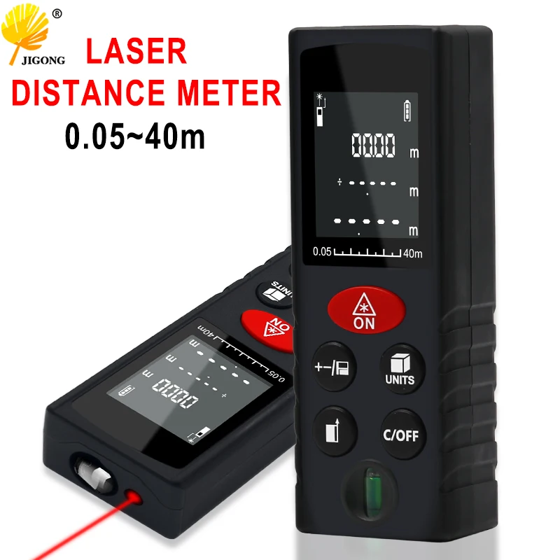 

Laser Distance Meter Measure Distance Range 40m Series Laser Roulette Laser Rangefinder for Hunting Finder ruler