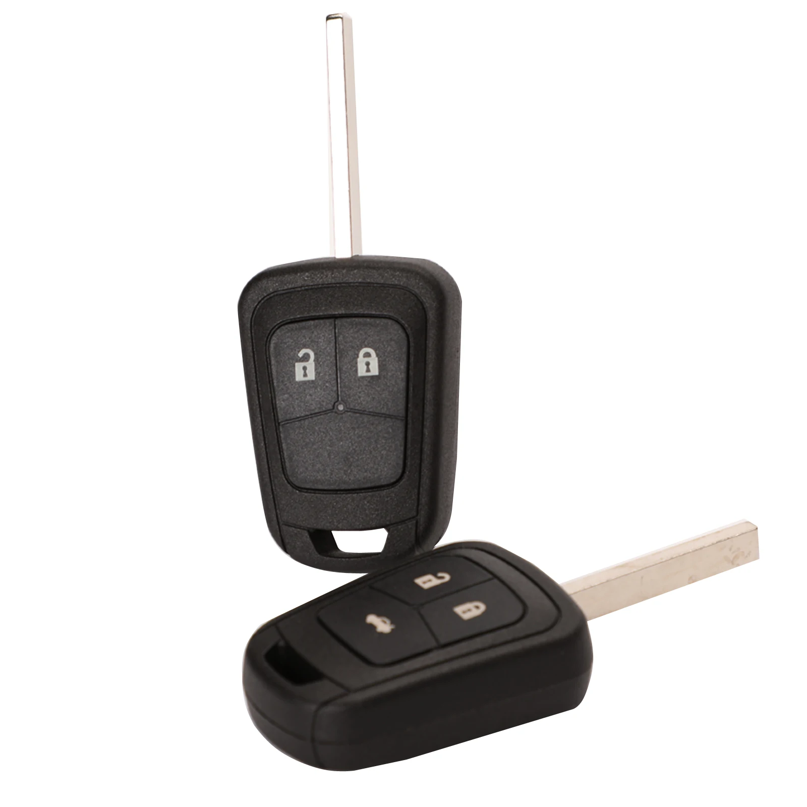 

jingyuqin 2/3 Buttons Remote Fob Car Key Shell Csse Cover For Chevrolet AVEO For Opel Camaro/Cruze/Equinox/Impala/Malibu/Sonic