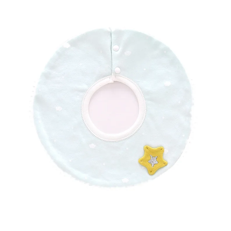 Star Circle Baby Bandana Bibs Toddler Boys Girls Burp Cloth High Quality Cotton Absorption (2)