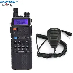 BaoFeng UV-5R мощная рация 3800 mah дальний vhf/uhf 8 w двухстороннее CB радио Портативный uv5r Пеший Туризм Охота + Динамик Mic