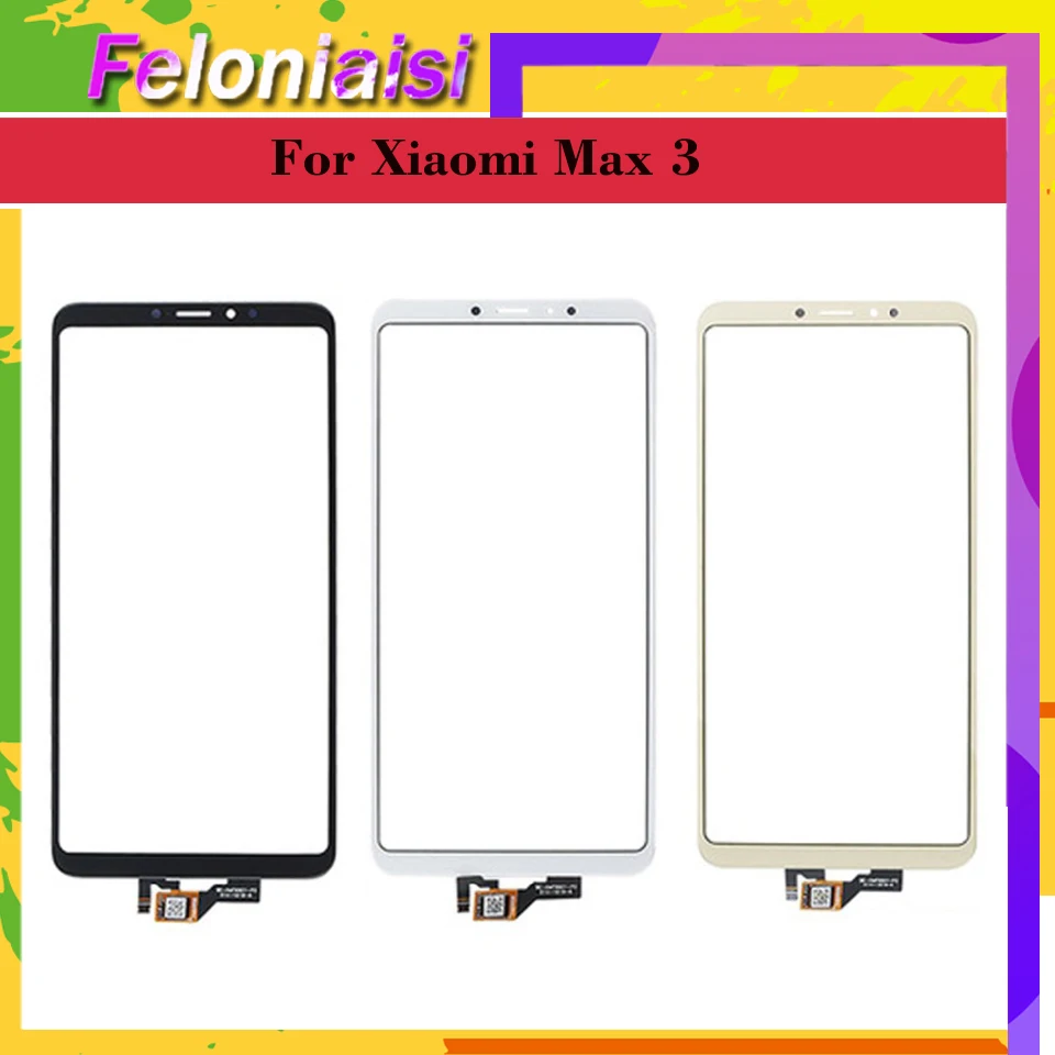 10 шт./лот оригинальный для Xiaomi Mi Max 3 MiMax3 Max3 сенсорный экран дигитайзер Сенсорная