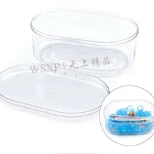 1 шт. прозрачная коробка для хранения насадка для татуировочной машины держатель для перманентного пигмент для перманентного макияжа подстаканник