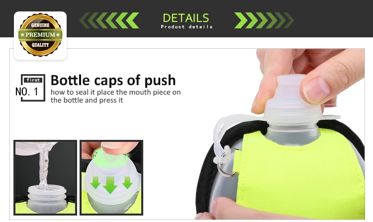 200 мл бегущая бутылка для воды BPA рука запястье чайник Спорт на открытом воздухе чашка