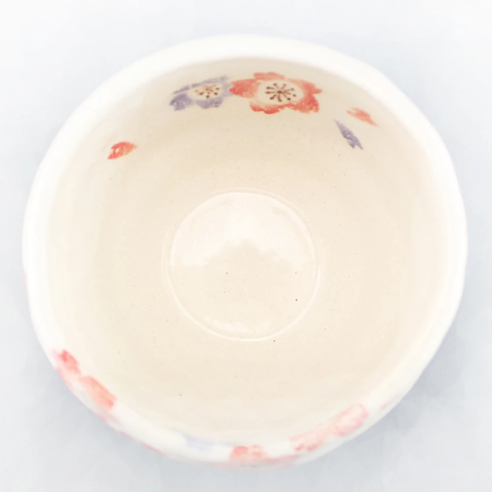 Японская Сакура стиль ручной работы керамика чаша для маття Подарочный чайный набор Китай чайная посуда Япония матча церемония взбивание чаша Giftset совок