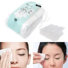 100 шт уход за лицом умывание органические ватные диски косметический макияж здоровье кожи