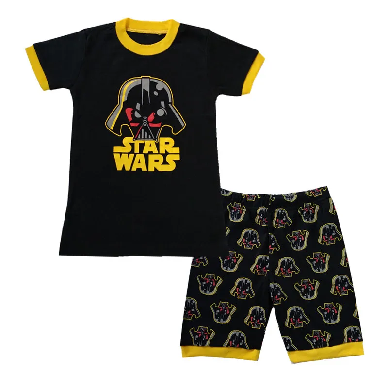 PS407, Star War, 1SET Summer Children boys pajamas, short sleeve ...