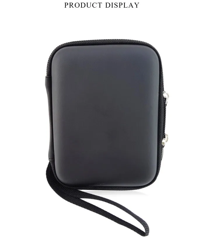 2.5"Hard Drive Cases bag Shockproof Waterproof HDD Bag For Seagate Slim Hard Disk Backup Plus Slim 500G 1TB WD Passport GUANHE portable hard drive bag hard drive box hard drive case electronic accessories case digital accessories bag
