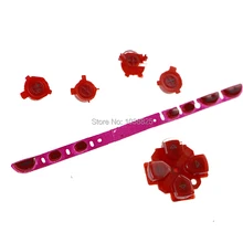 25 компл./лот полный набор левый и правый кнопочная клавиатура с начала кнопочная клавиатура для psp1000 psp 1000 ChengChengDianWan