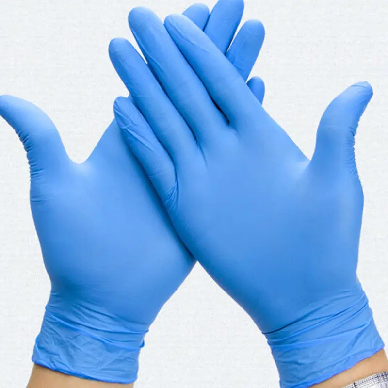 100Pcs Nitrile Rubber Latex Household Gloves Disposable Gloves Home