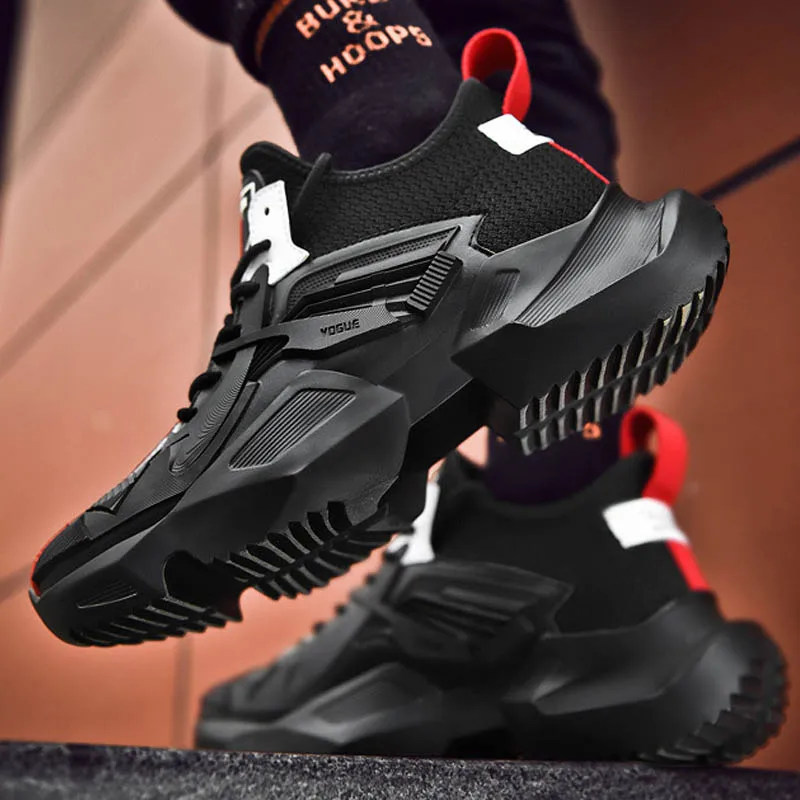 

2019 The New Listing Men's Sneakers Outdoor Jogging Detail display High Elastic Casual Fashion Super Light